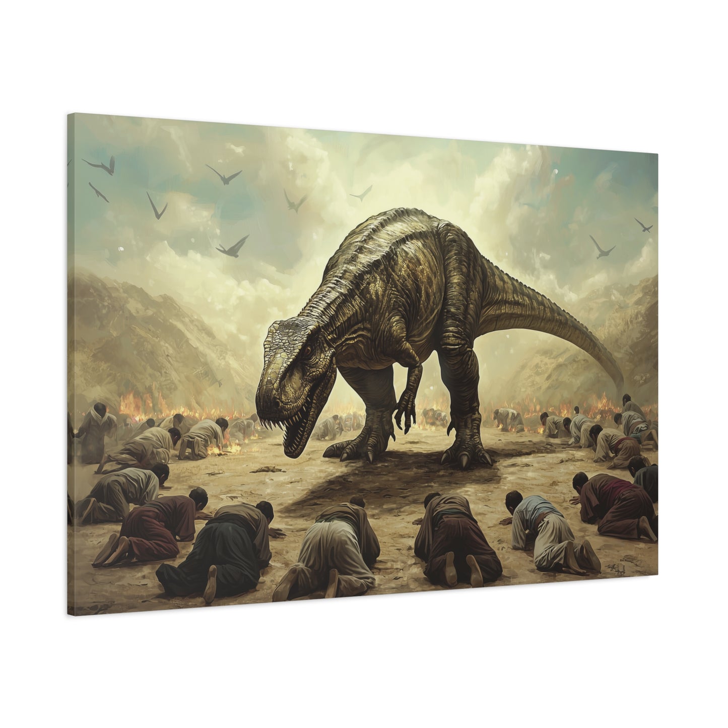 Awe in Dust Canvas Print