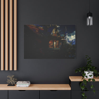 The Gilded Lament Canvas Print