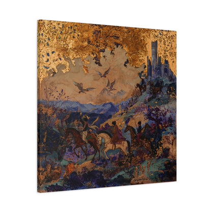 The Golden Realm Canvas Print