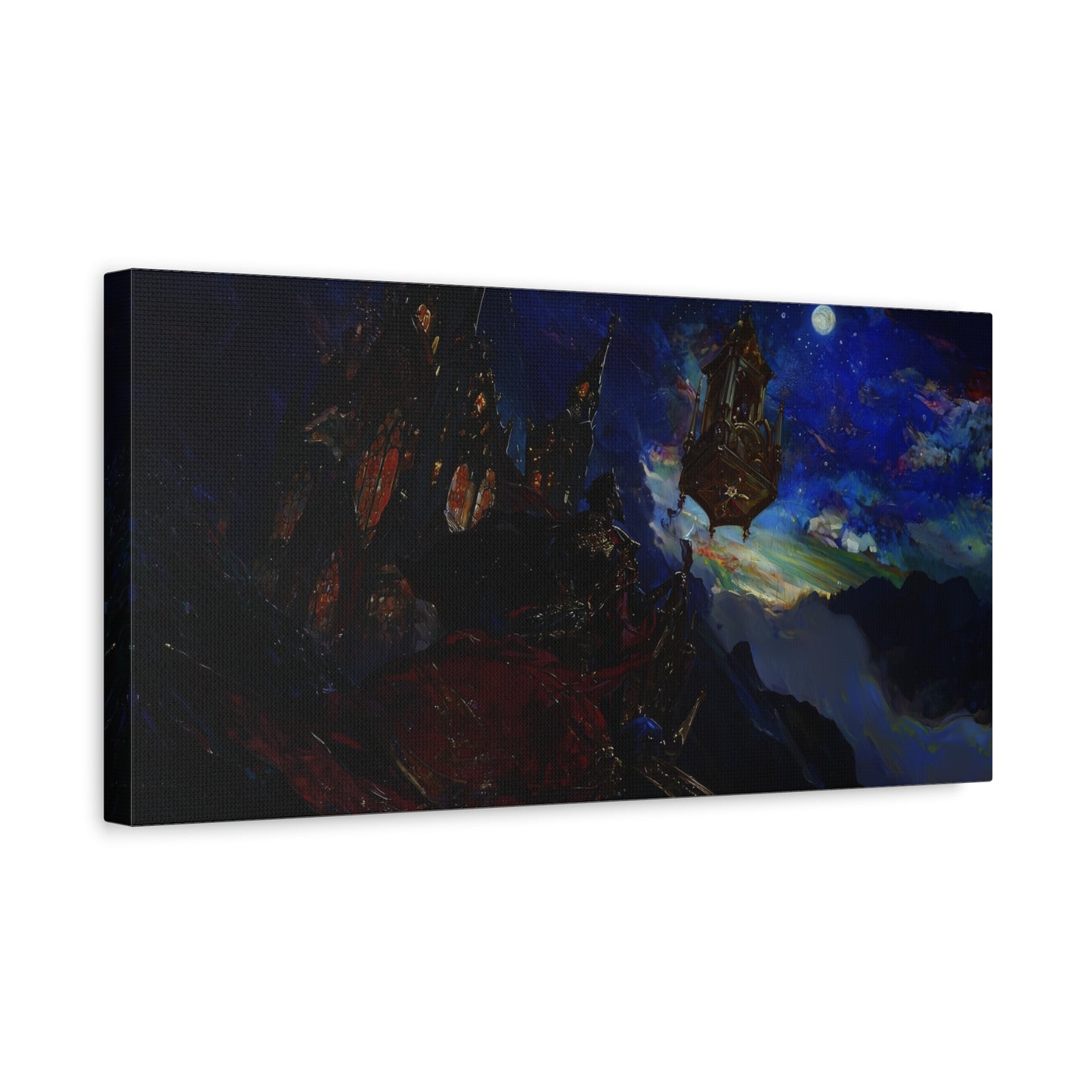 Shadowed Aegis Canvas Print