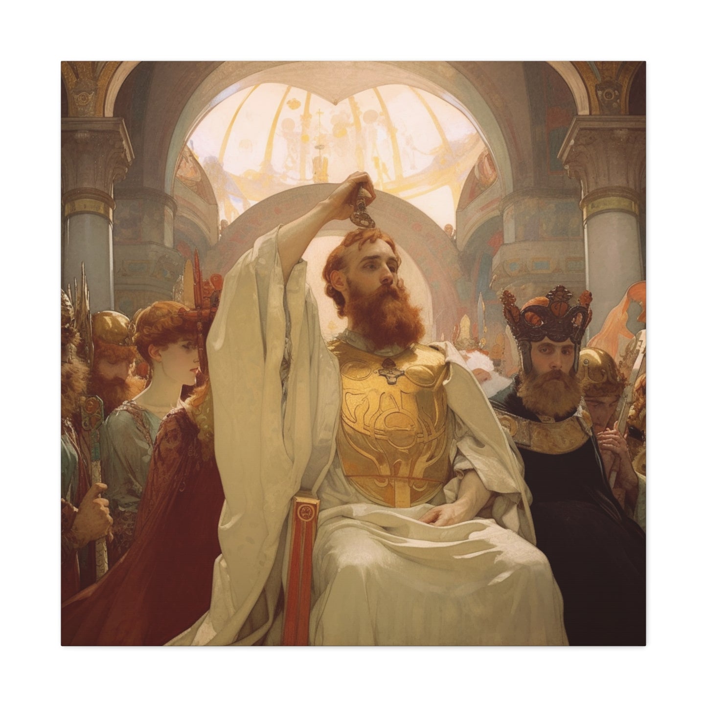 The Eternal Coronation Canvas Print