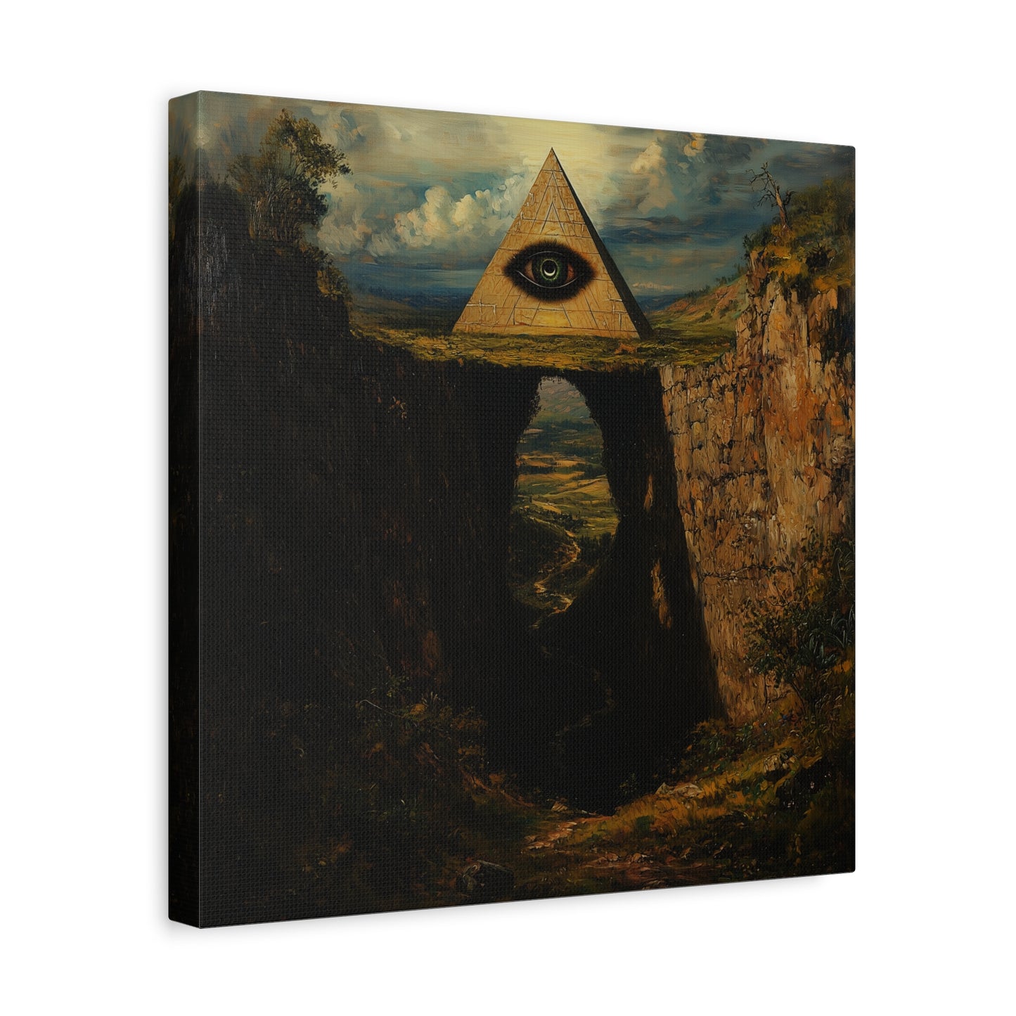 Through the Chasm Canvas Print