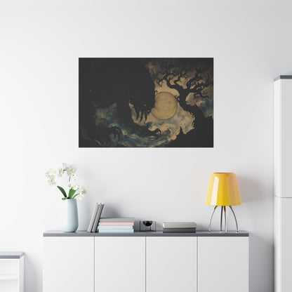 Shadow's Lament Canvas Print