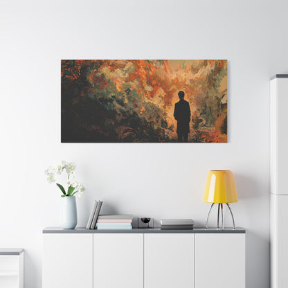 The Last Light Canvas Print