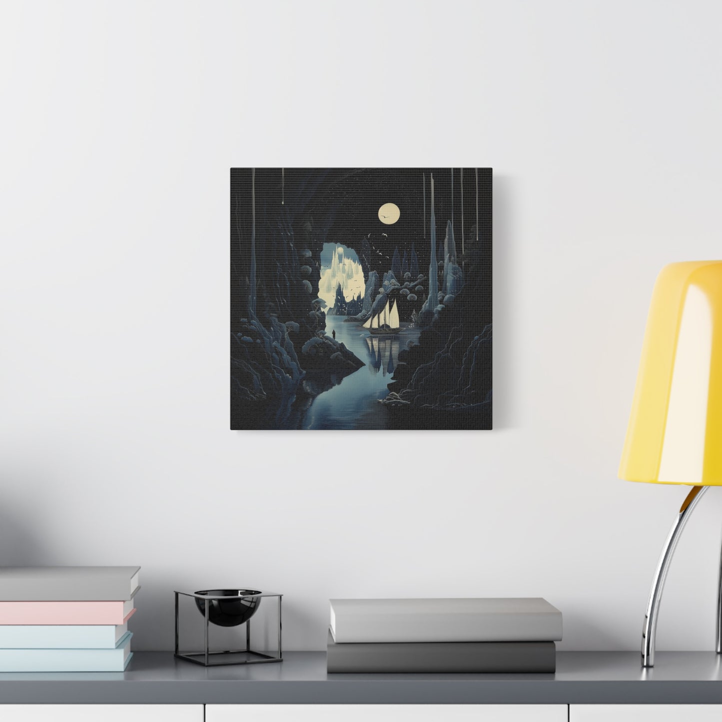 Night's Veil Canvas Print