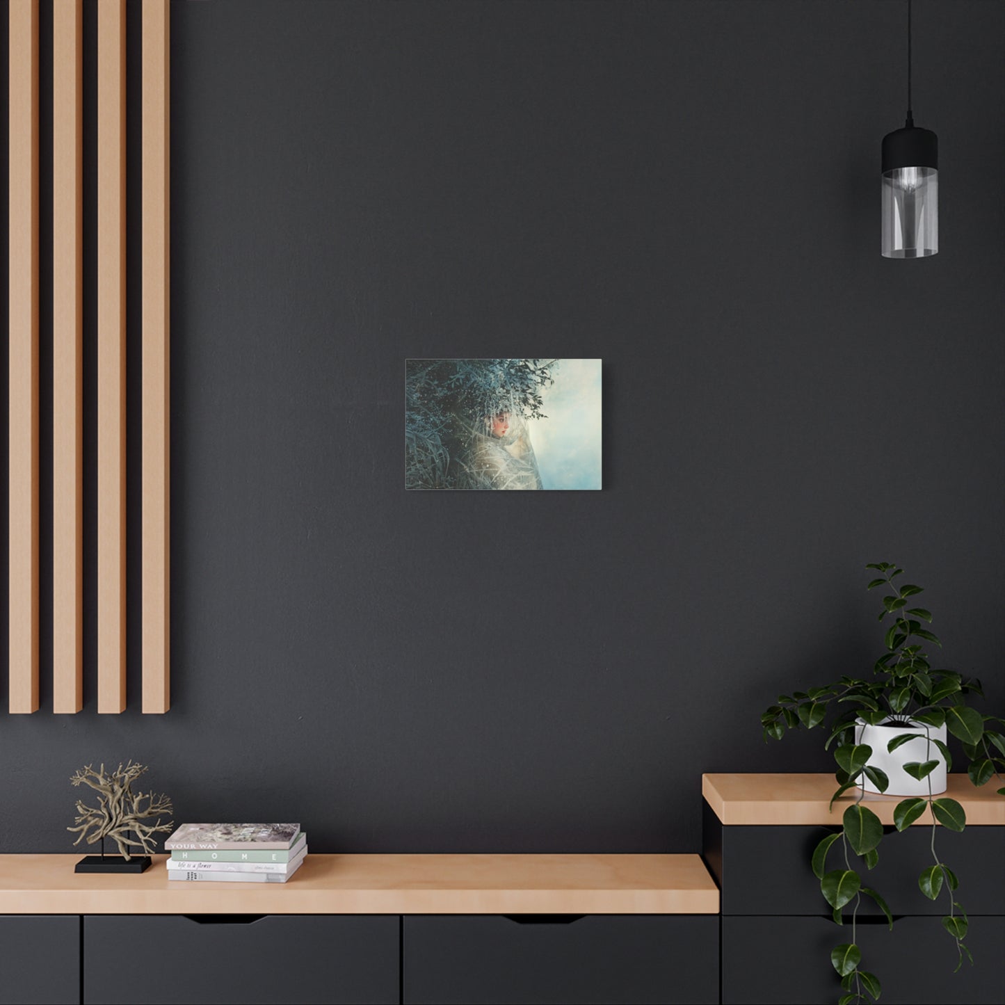 Cold Silence Canvas Print