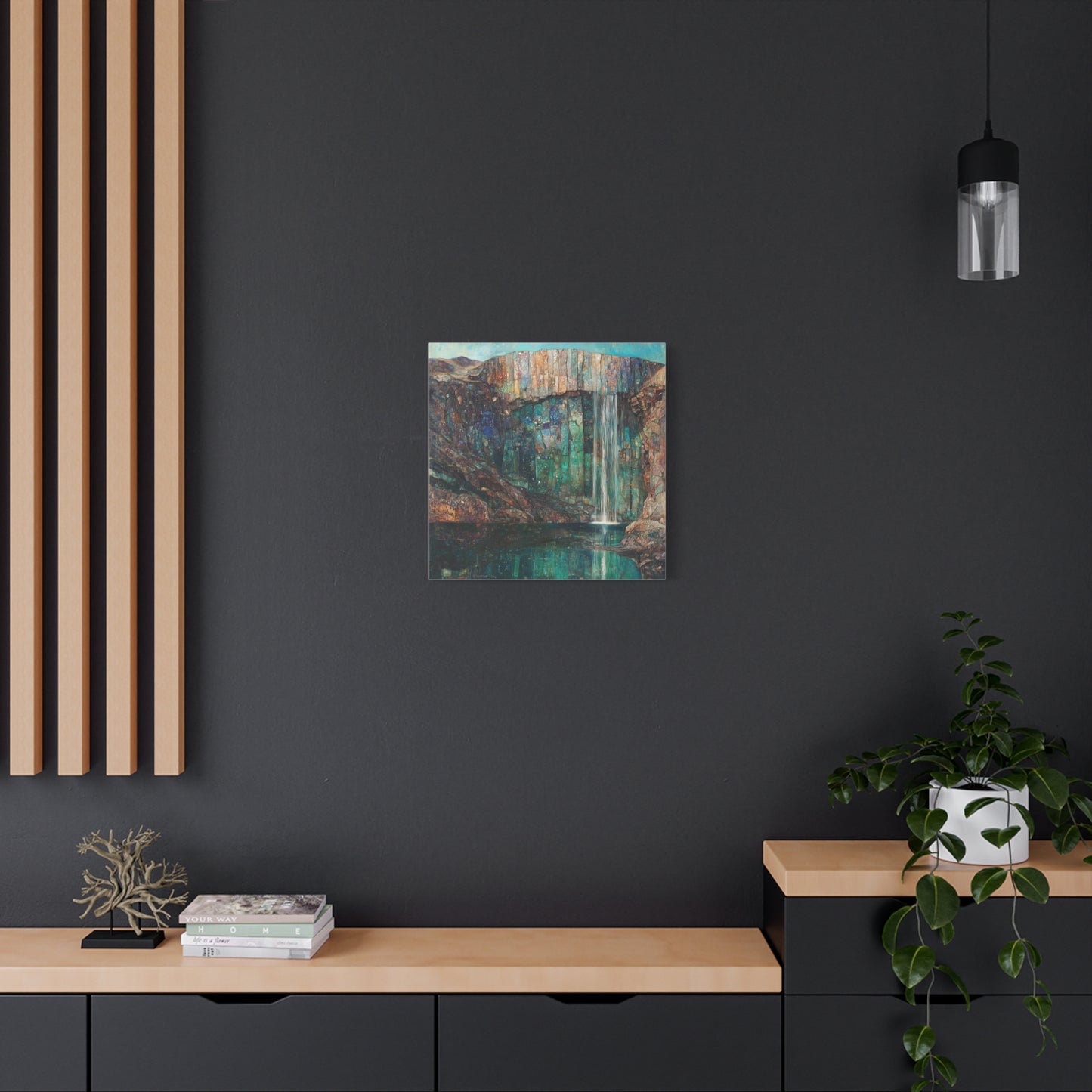 The Dreaming Cascade Canvas Print