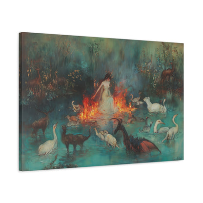 Elven Enchantment Canvas Print