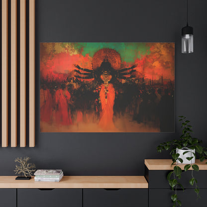 The Radiant Deity Canvas Print