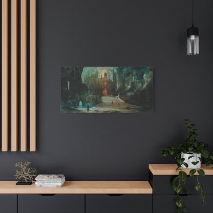 Stone and Smoke Canvas Print