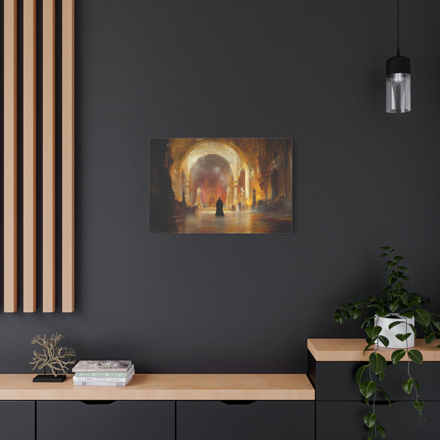 Hall of Legends Canvas Print