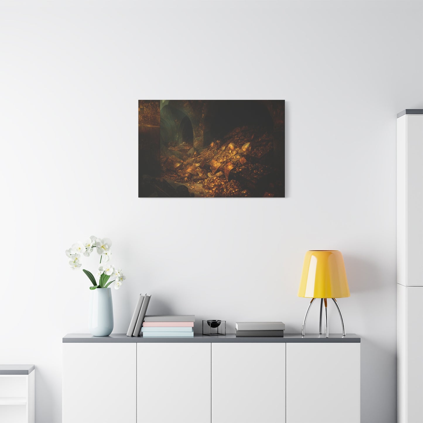 Gilded Dreams Canvas Print