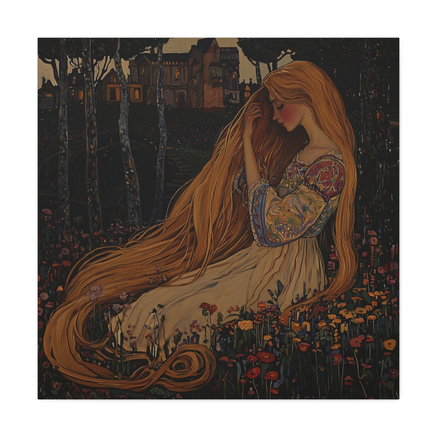 Maiden of Lore Canvas Print