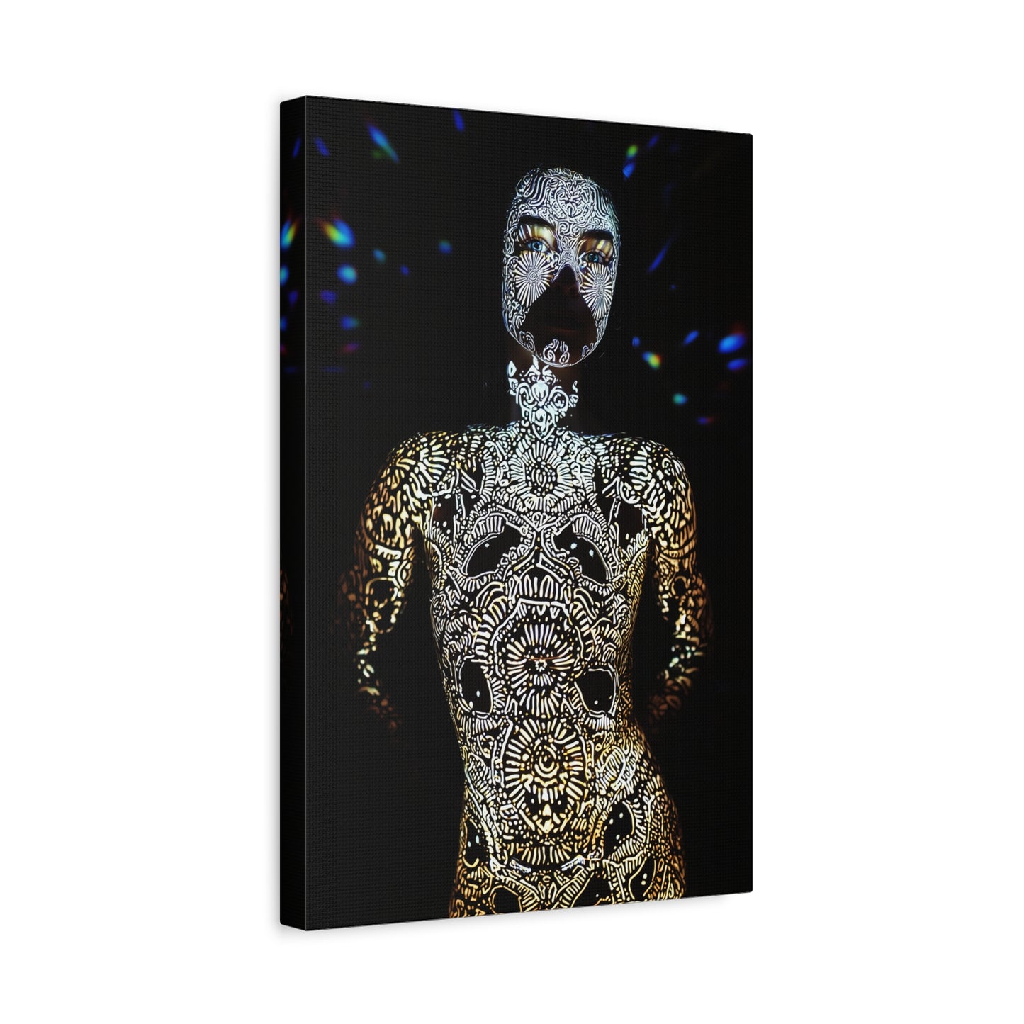 The Lurking Glyphs Canvas Print