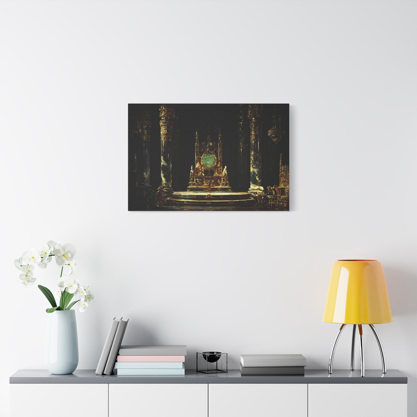 Seat of the Eldar Canvas Print