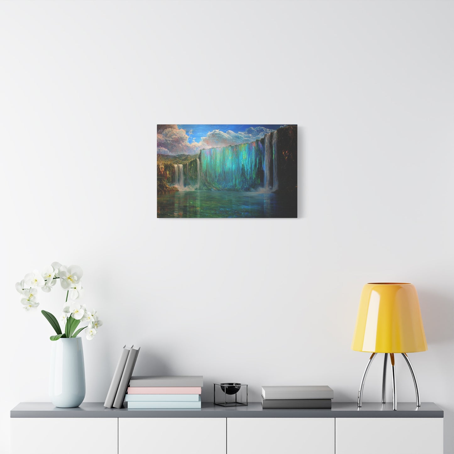 The Dreaming Falls Canvas Print