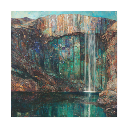 The Dreaming Cascade Canvas Print