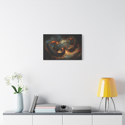 The Cosmic Gaze Canvas Print