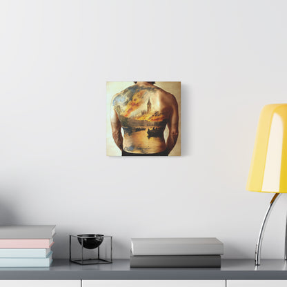 A Blaze Within Canvas Print