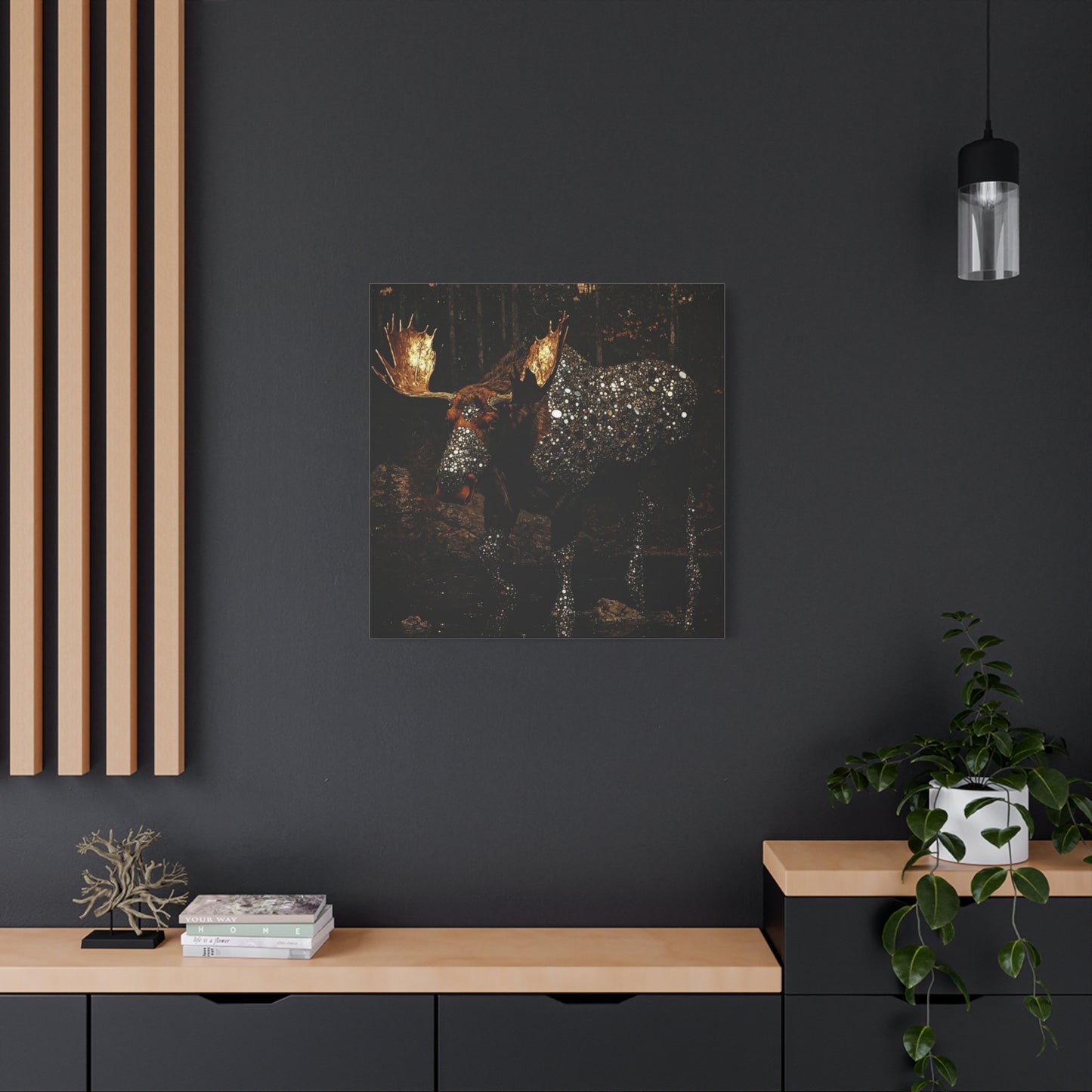 Night's Quiet Wonder Canvas Print