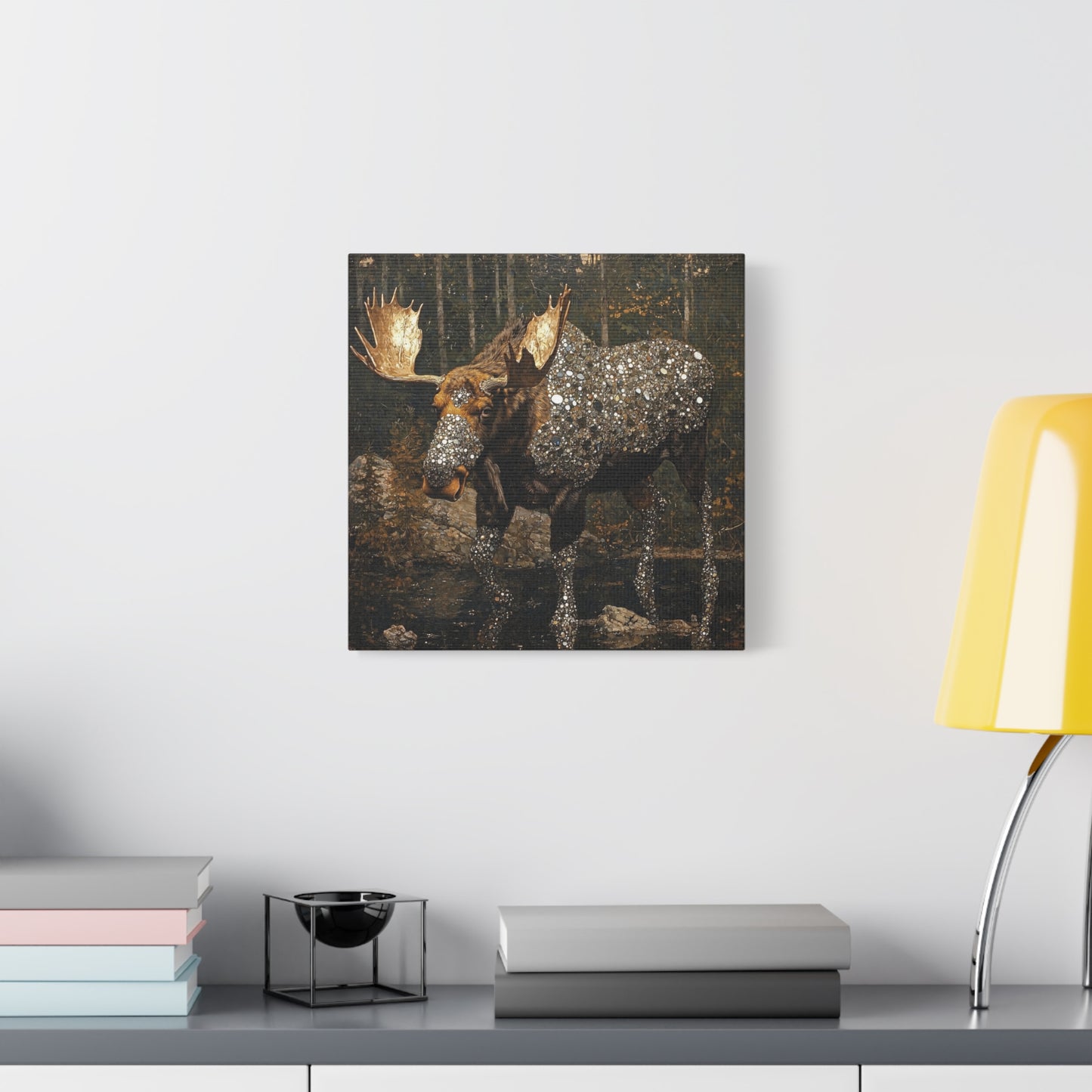 Antlered Lore Canvas Print