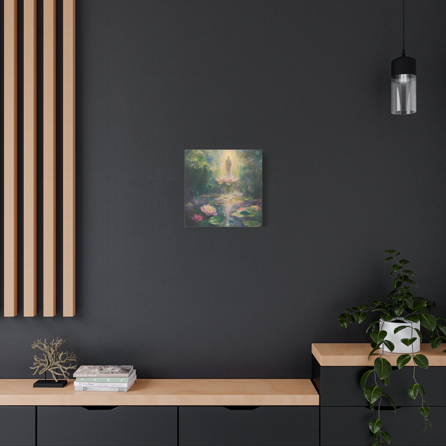 Silent Illumination Canvas Print