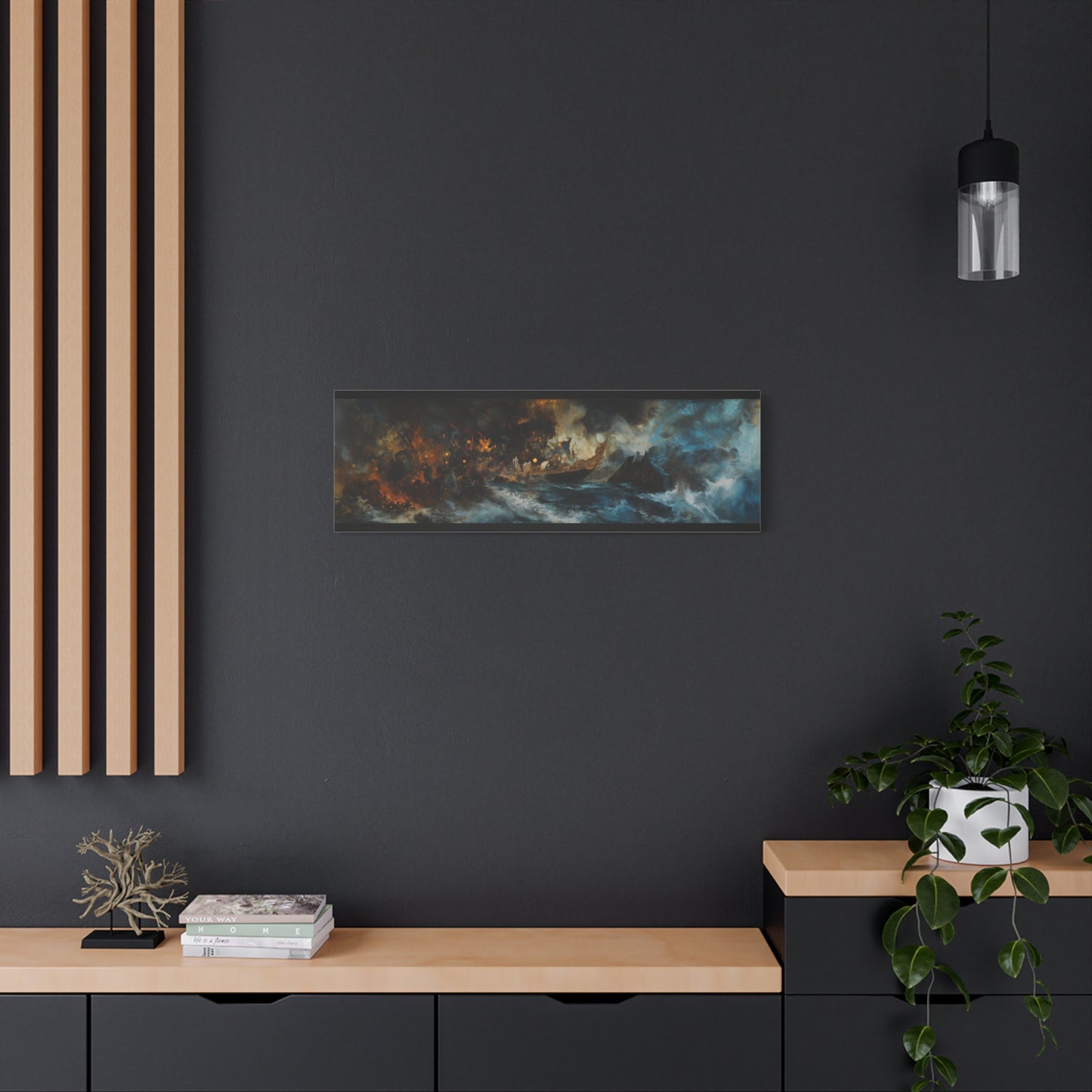 Balance in Tempest Canvas Print