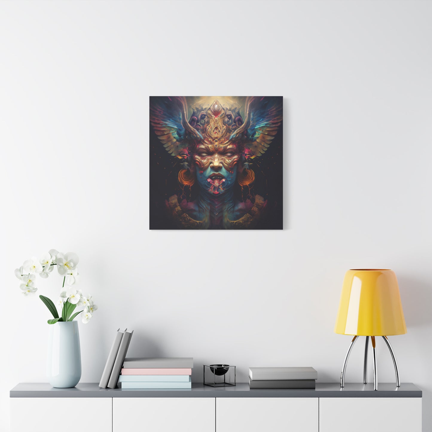 The Unseen Face Canvas Print