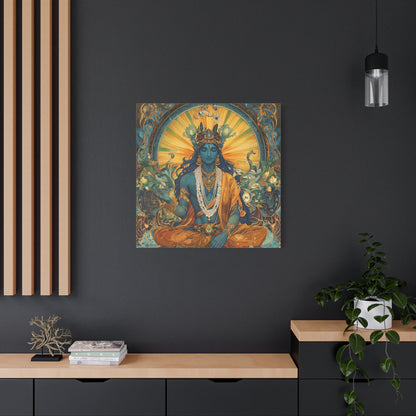 Sunlit Silence Canvas Print