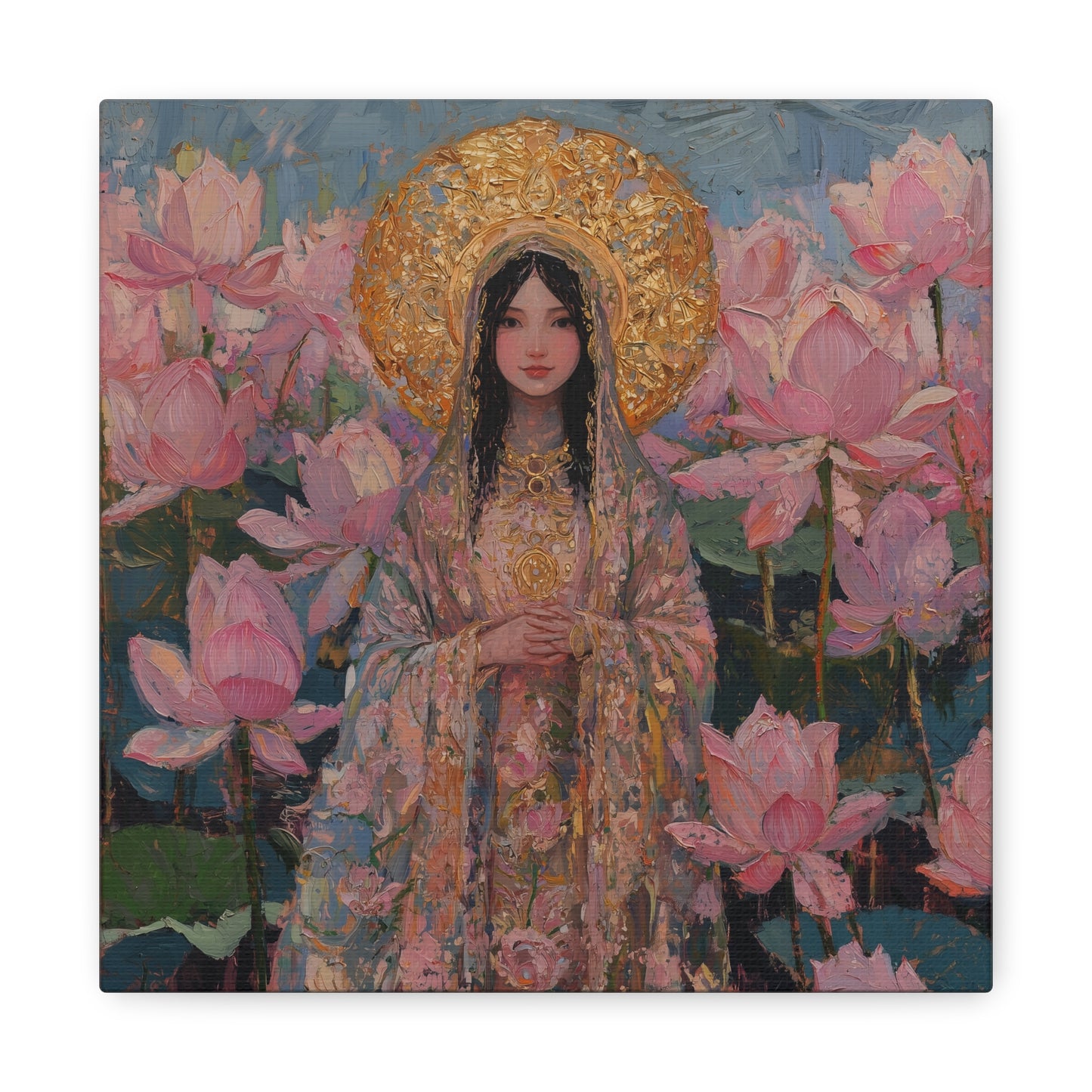 Sacred Blossom Canvas Print