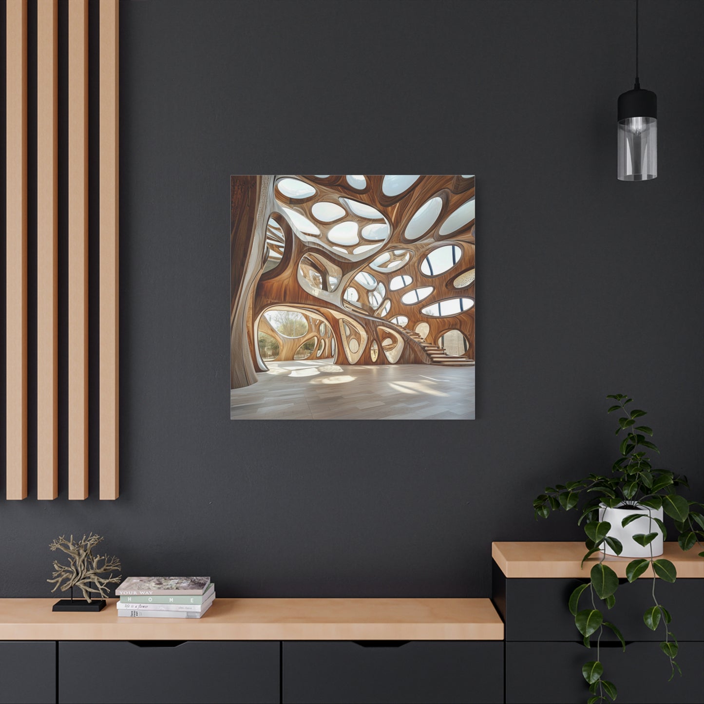 Silent Forms Canvas Print