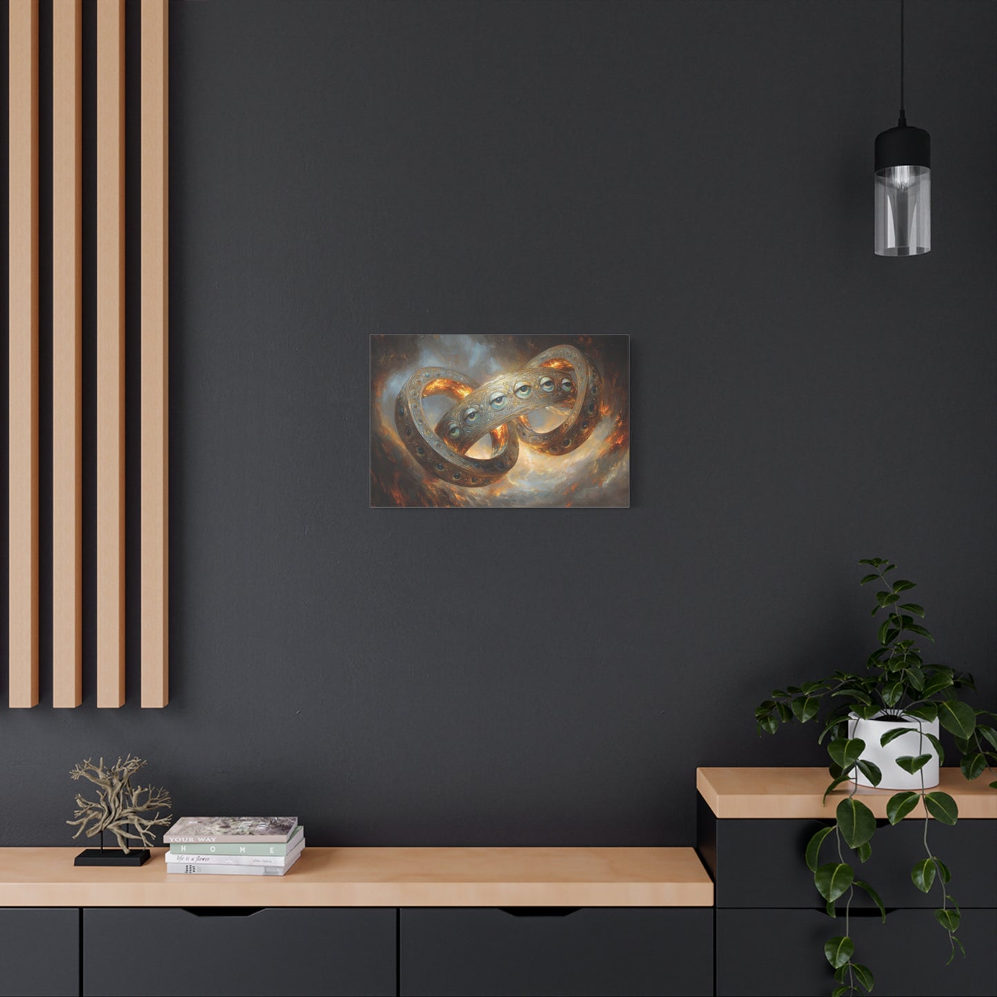 The Infinite Gaze Canvas Print