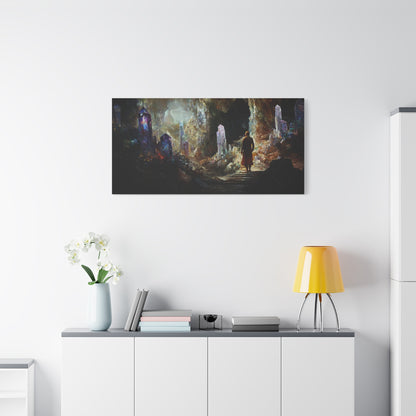 Path of Luminescence Canvas Print