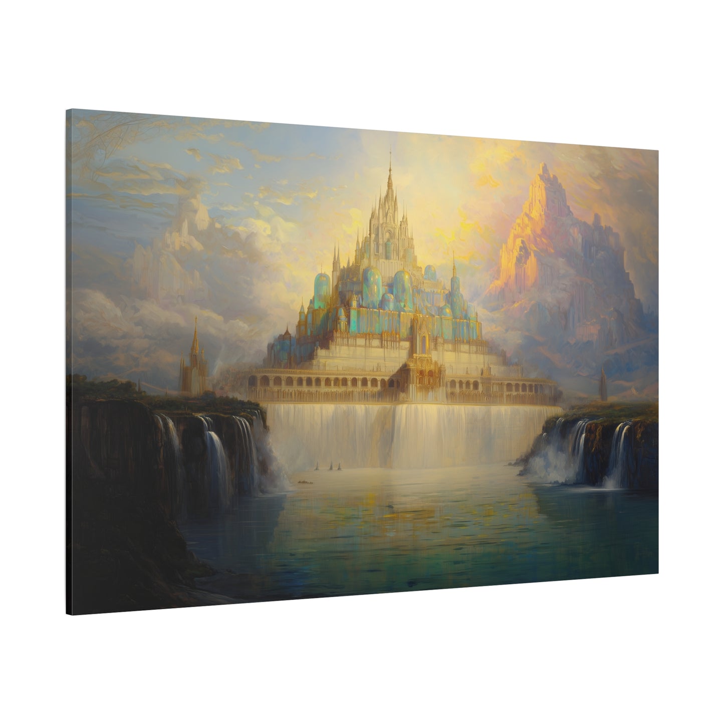 Valinor's Ascent Canvas Print