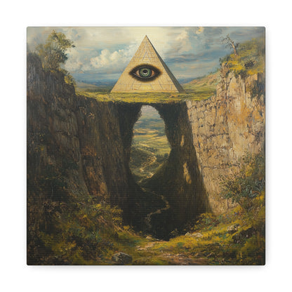 The Watchful Peak Canvas Print