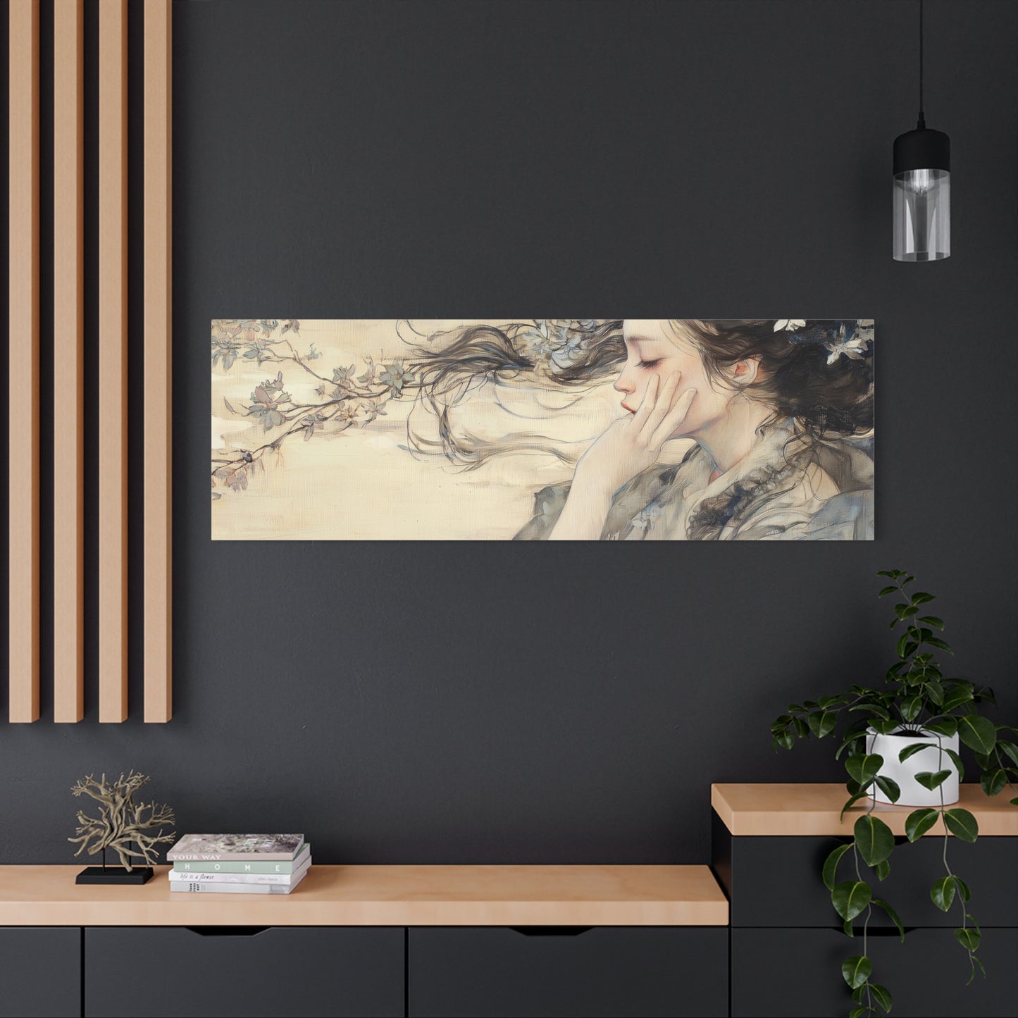 Eldritch Blossoms Canvas Print