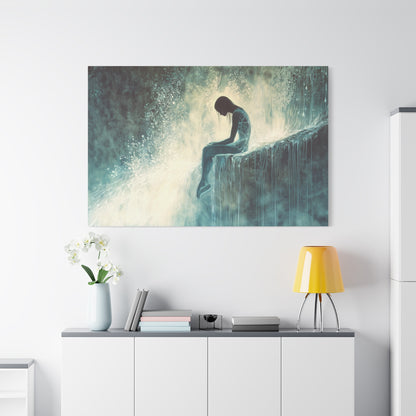 The Dreaming Pool Canvas Print