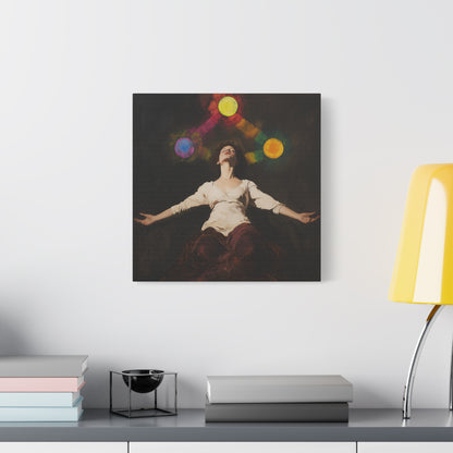 Balance of Spheres Canvas Print