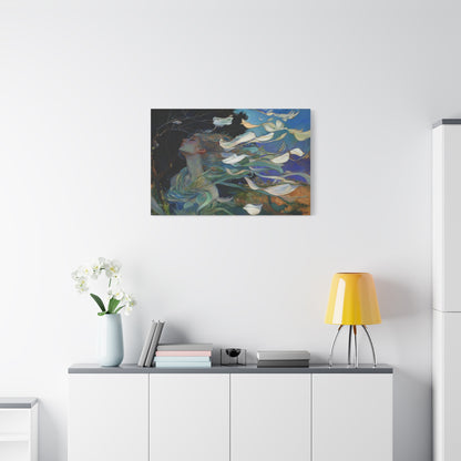 Silent Flight Canvas Print