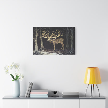 Stag of Eldamar Canvas Print