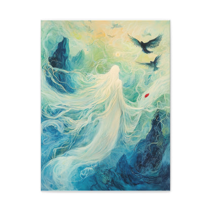 The Whispering Veil Canvas Print