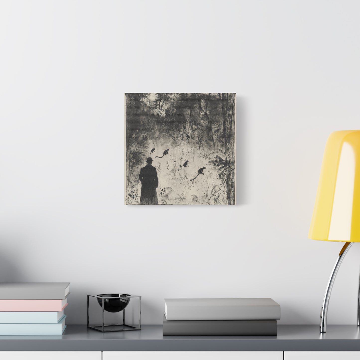 Forest's Silent Dance Canvas Print