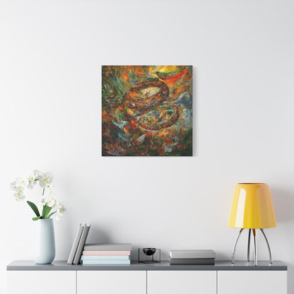 The Phoenix Rings Canvas Print