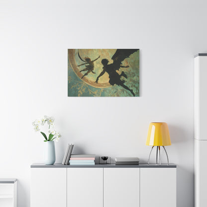 The Dance of Shadows Canvas Print