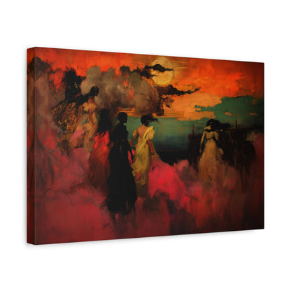 Shroud of Dusk Canvas Print