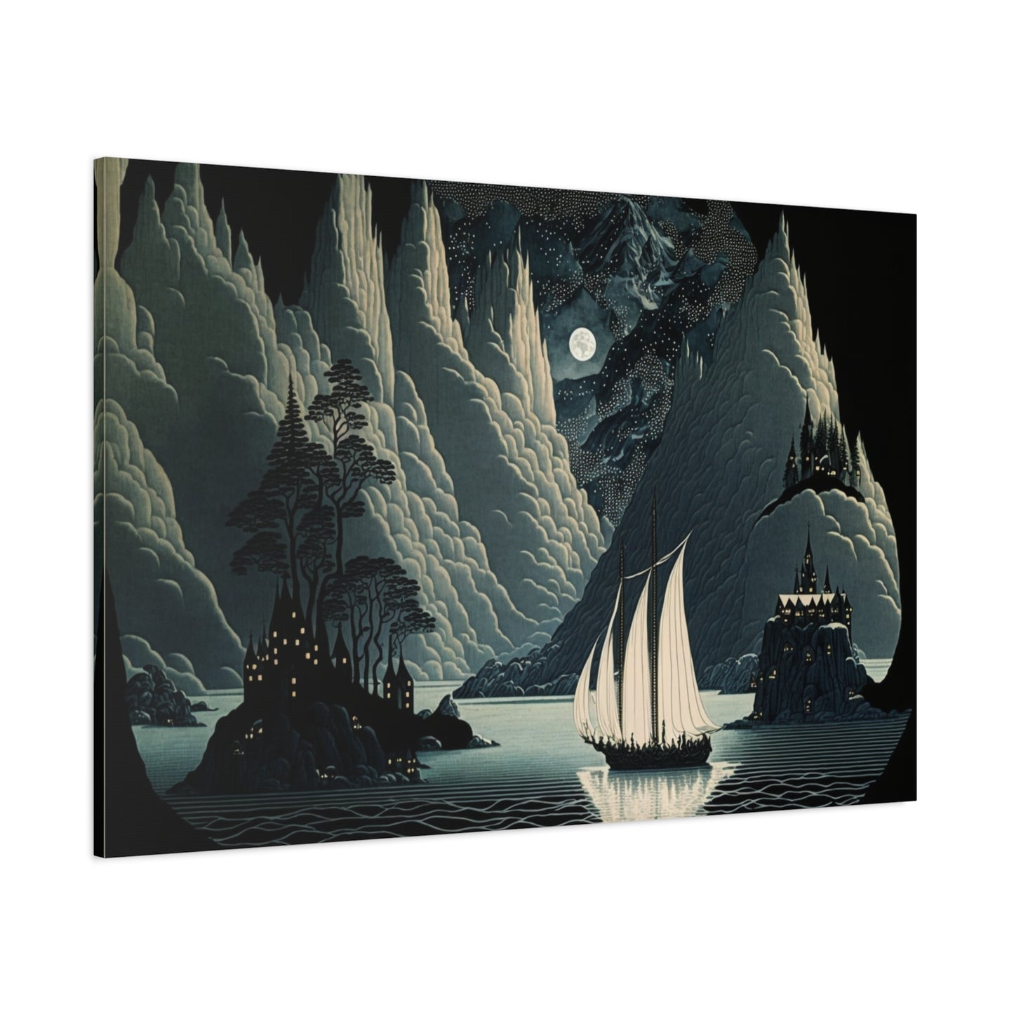 Silent Passage Canvas Print