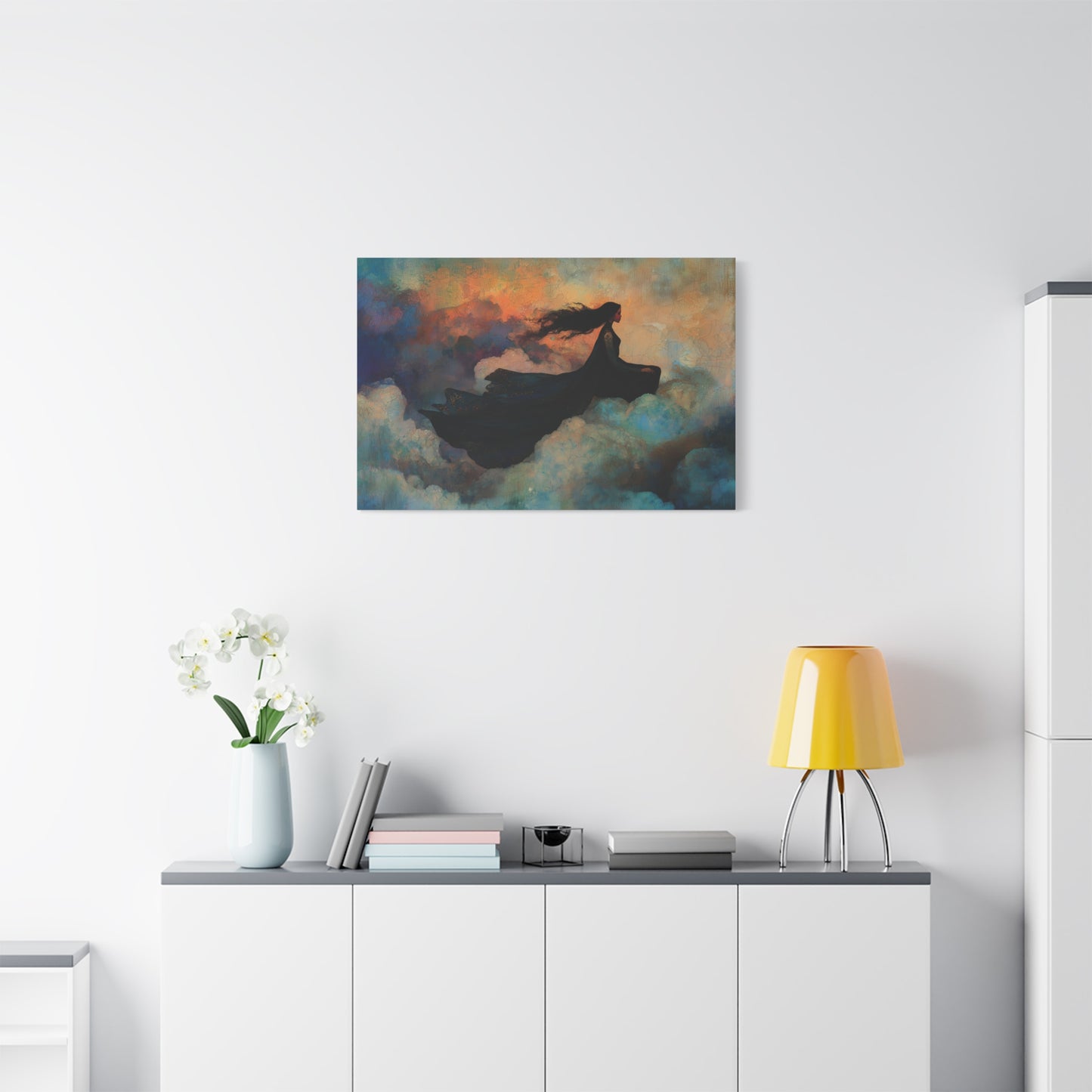 Sky and Silence Canvas Print