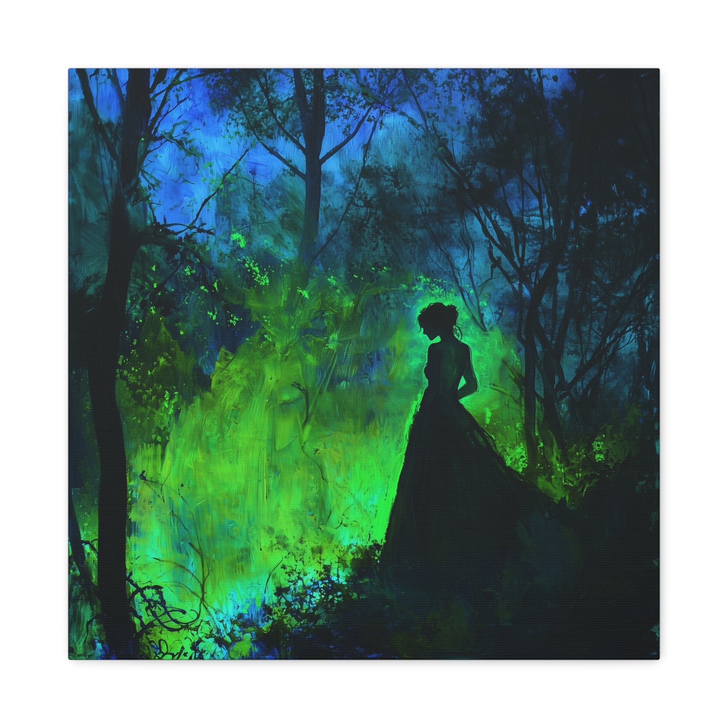 Shadow's Glow Canvas Print