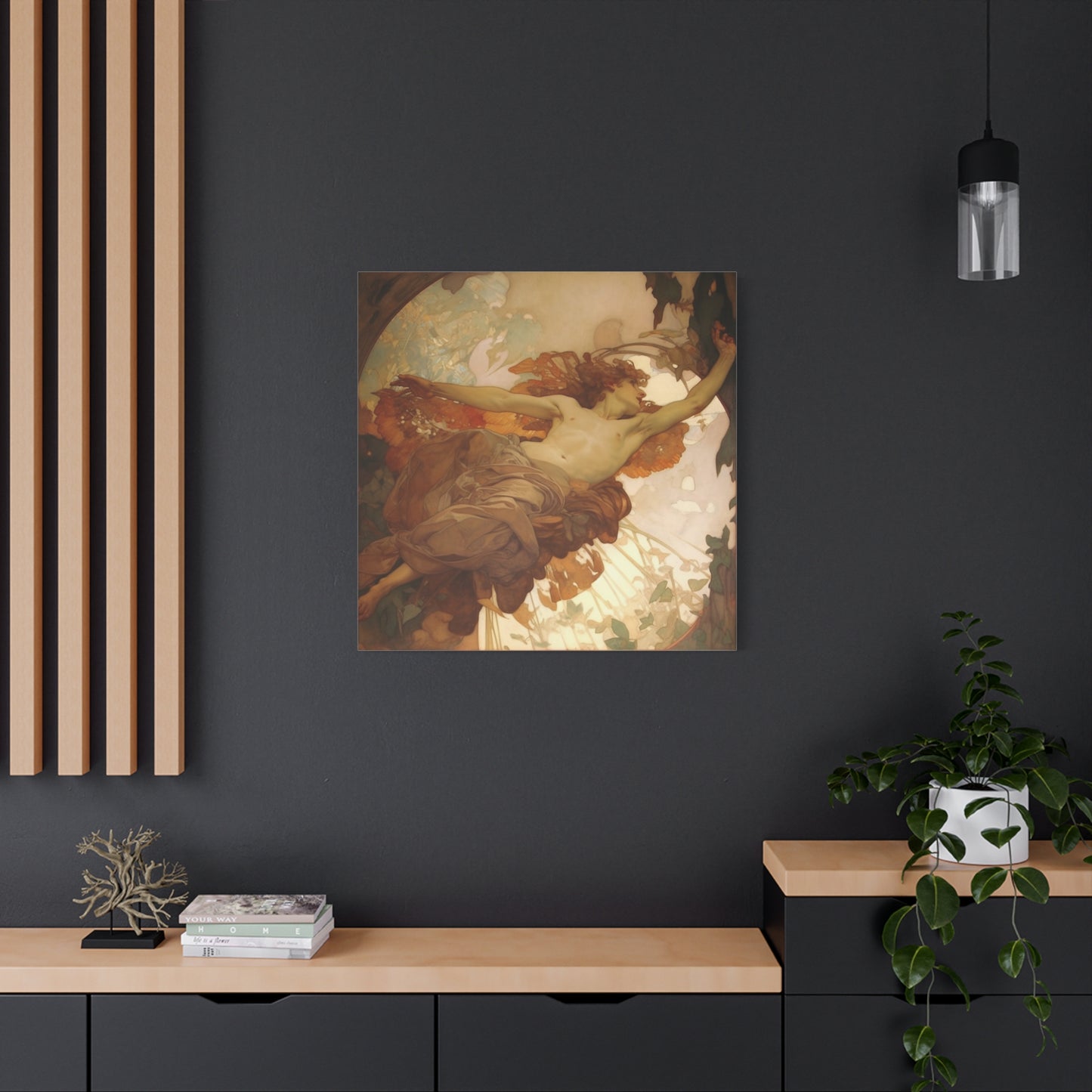 Dreamweaver's Ascent Canvas Print