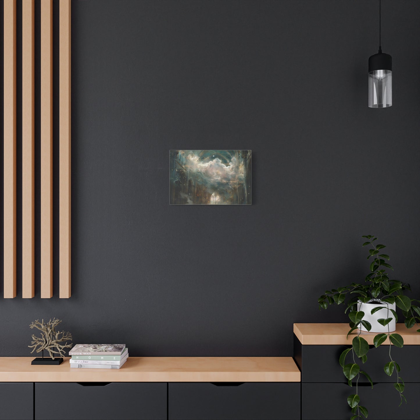 Sacred Hall Canvas Print